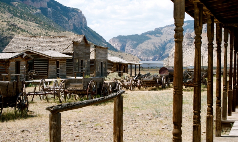 Old Trail Town in Cody Wyoming